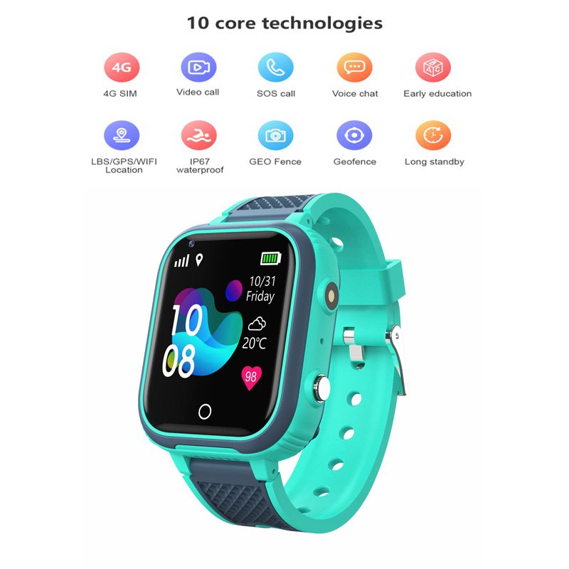 Children's Smart  Phone  Watch 4g Full  Netcom Multifunctional Waterproof Mobile Phone Watch