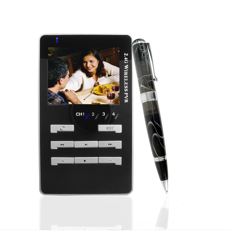 Wireless Camera Pen - Included Solar Charger