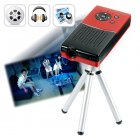 China wholesale mini multimedia projector with 2 gigabytes of internal flash memory   This mini projector is the best portable display solution for a wide range