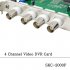 Chinavasion com  SKC 2000F    PCI 4 channel DVR card  Featuring support for 4 video input and 1 audio input on the same card with the upgrade option of expandin