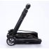 Chinavasion wholesale Portable Folding Hand Truck  Shopping Grocery Foldable Cart Flatbed Luggage Trolley with cheap price 