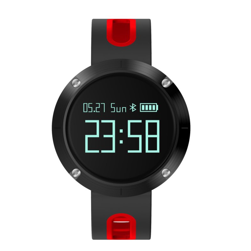 DOMINO DM58 Smartwatch  (Red)