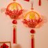Chinese Hanging Decor Lunar New Year With Light Chinese Spring Festival Ornament For Home Wall Door Window Spring Festival Decorations Trumpet   2024 Year    