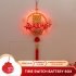 Chinese Hanging Decor Lunar New Year With Light Chinese Spring Festival Ornament For Home Wall Door Window Spring Festival Decorations Trumpet   2024 Year    