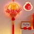 Chinese Hanging Decor Lunar New Year With Light Chinese Spring Festival Ornament For Home Wall Door Window Spring Festival Decorations Trumpet   2024 Year    