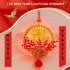 Chinese Hanging Decor Lunar New Year With Light Chinese Spring Festival Ornament For Home Wall Door Window Spring Festival Decorations Trumpet   2024 Year    