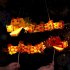Chinese New Year Dragon Lanterns  Cartoon Dragon Dance Handmade DIY Paper Lantern Chinese Spring Festival Traditional Decoration For Boys Girls Gifts orange