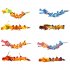 Chinese New Year Dragon Lanterns  Cartoon Dragon Dance Handmade DIY Paper Lantern Chinese Spring Festival Traditional Decoration For Boys Girls Gifts orange