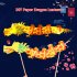Chinese New Year Dragon Lanterns  Cartoon Dragon Dance Handmade DIY Paper Lantern Chinese Spring Festival Traditional Decoration For Boys Girls Gifts red