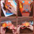 Chinese New Year Dragon Lanterns  Cartoon Dragon Dance Handmade DIY Paper Lantern Chinese Spring Festival Traditional Decoration For Boys Girls Gifts red