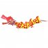 Chinese New Year Dragon Lanterns  Cartoon Dragon Dance Handmade DIY Paper Lantern Chinese Spring Festival Traditional Decoration For Boys Girls Gifts orange