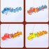 Chinese New Year Dragon Lanterns  Cartoon Dragon Dance Handmade DIY Paper Lantern Chinese Spring Festival Traditional Decoration For Boys Girls Gifts red