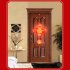 Chinese New Year Hanging LED Lights Battery Version Hanging Ornament Lunar Year Red Pendants With Red Lantern Knot For Decoration Momofuku
