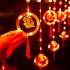 Chinese New Year LED Lantern Lighted Up Chinese Spring Festival Hanging Ornaments For Home Wall Door Window Decorations B