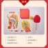 Chinese New Year Paper Dragon Decoration 3D Dragon Hanging Garland Crafts Handheld Dragon Toys Gift For Kids Boy And Girls Ruyi Pink Dragon