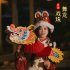 Chinese New Year Paper Dragon Decoration 3D Dragon Hanging Garland Crafts Handheld Dragon Toys Gift For Kids Boy And Girls Ruyi Pink Dragon