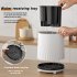 Chopstick Holder Rotary Knife Rack Multi functional 360 degree Rotating Kitchen Knife Fork Rack Storage Box black white