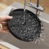 Chopstick Holder Rotary Knife Rack Multi functional 360 degree Rotating Kitchen Knife Fork Rack Storage Box black white