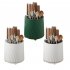 Chopstick Holder Rotary Knife Rack Multi functional 360 degree Rotating Kitchen Knife Fork Rack Storage Box black white