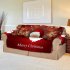 Christmas 3D Cartoon Santa Claus Digital Printing Sofa Cover Couch Protector for Living Room Home Decor single