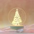 Christmas 3d Night Light Creative Santa Claus Christmas Tree USB Table Lamp Christmas tree