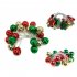 Christmas Ball LED Lights Star Round Christmas Tree String Lights Tree Decoration For Christmas Home Party New Year Fairy Lights Tianluoqiu 1 5m 10bulb always o