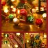 Christmas Ball LED Lights Star Round Christmas Tree String Lights Tree Decoration For Christmas Home Party New Year Fairy Lights Tianluoqiu 1 5m 10bulb always o