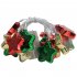Christmas Ball LED Lights Star Round Christmas Tree String Lights Tree Decoration For Christmas Home Party New Year Fairy Lights Tianluoqiu 1 5m 10bulb always o