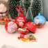 Christmas  Ball  Pendant Multiple Patterns Candy Box Kids Gifts Christmas Tree Ornament Christmas ball  A style 