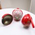 Christmas  Ball  Pendant Multiple Patterns Candy Box Kids Gifts Christmas Tree Ornament Christmas ball  A style 