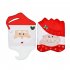 Christmas Chair Covers Slipcover Chair Back Cover for Kitchen Dining Room Hotel Xmas Holiday Party Decor old man
