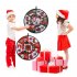 Christmas Dart Plate Set Decorative Toy Children Holiday Gifts Indoor Festival Party Accessories A