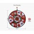 Christmas Dart Plate Set Decorative Toy Children Holiday Gifts Indoor Festival Party Accessories A
