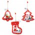 Christmas Decoration Window Light Hanging Ornaments Battery Operated Christmas Window Lighted Decorations Christmas socks Warm White