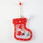 Christmas Decoration Window Light Hanging Ornaments Battery Operated Christmas Window Lighted Decorations Christmas socks Warm White