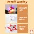 Christmas Decoration Window Light Hanging Ornaments Battery Operated Christmas Window Lighted Decorations Christmas socks Warm White
