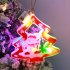 Christmas Decoration Window Light Hanging Ornaments Battery Operated Christmas Window Lighted Decorations Christmas socks Warm White
