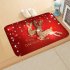 Christmas Doormat Kitchen Mat Non Slip Rug Decoration for Home Happy New Year Xmas Ornaments 40 60cm