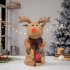 Christmas Electric Elk Dolls Roated Dancing Music Toys New Year Party Ornament Xmas Decoration 30cm