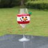 Christmas  Element  Bottle  Cover  Cup  Sleeve Santa Claus Snowman Cartoon Christmas Table Decorations Grid wine cover elderly