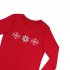 Christmas Elk Snowflakes Pajamas Set Soft Comfortable Family Set 2 Pcs Home Wear Sleepwear Nightwear Christmas Gifts