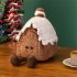 Christmas Gingerbread Man Plush Toy Stuffed Christmas Tree Garland Gingerbread House Xmas Plush Doll Christmas wreath