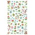 Christmas Halloween Adhesive 3d Nail Sticker Foil For Nails Art Decoration Cartoon Designs Nail Decals F687