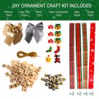 Christmas Hanging Ornament Set Home Decor Craft Kits DIY Gift Tags