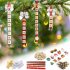Christmas Hanging Ornament Set Multipurpose Home Decor Craft Kits Diy Gift Tags For Xmas Tree Decoration set