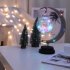 Christmas Led Night Light Moon Shaped Handmade Jute Twine Lunar Lamp Ornament Iron Art Ball Light colorful