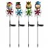 Christmas Led Solar Lights Santa Penguin Elk Outdoor Night Lamp Garden Landscape Light for Home Decoration Santa