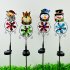 Christmas Led Solar Lights Santa Penguin Elk Outdoor Night Lamp Garden Landscape Light for Home Decoration Santa