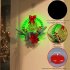 Christmas Luminous Garland With Night Light Door Hanging Rattan For Front Door Wall Window Farmhouse Decoration Christmas wreath 2