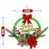 Christmas Luminous Garland With Night Light Door Hanging Rattan For Front Door Wall Window Farmhouse Decoration Christmas wreath 2